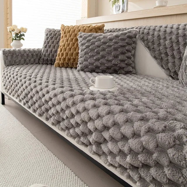 Mat Thicken Soft Couch - Grey